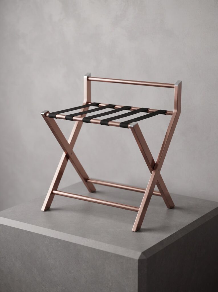 BV-001 Çelik Valizlik – Rose Gold