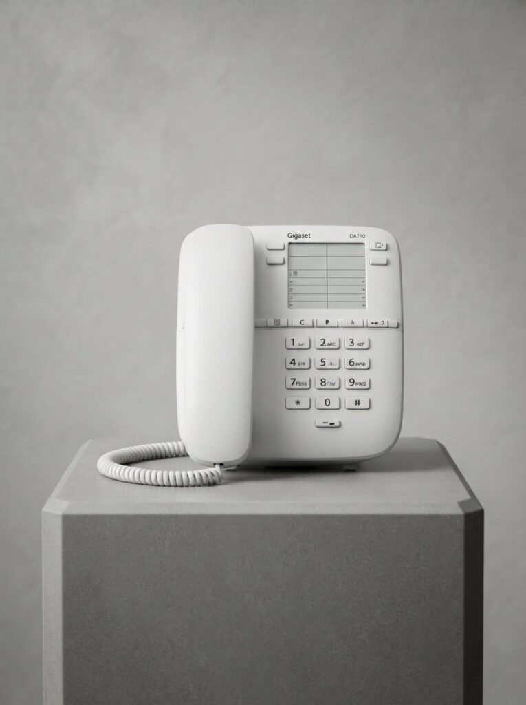 Gigaset DA310 Otel Oda Telefonu Beyaz